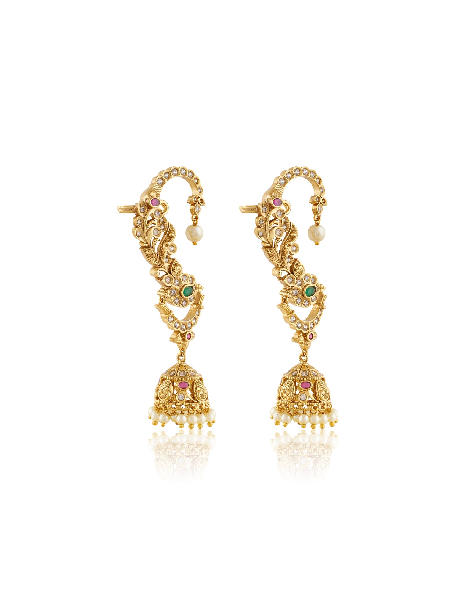Athva Temple Ear Cuffs