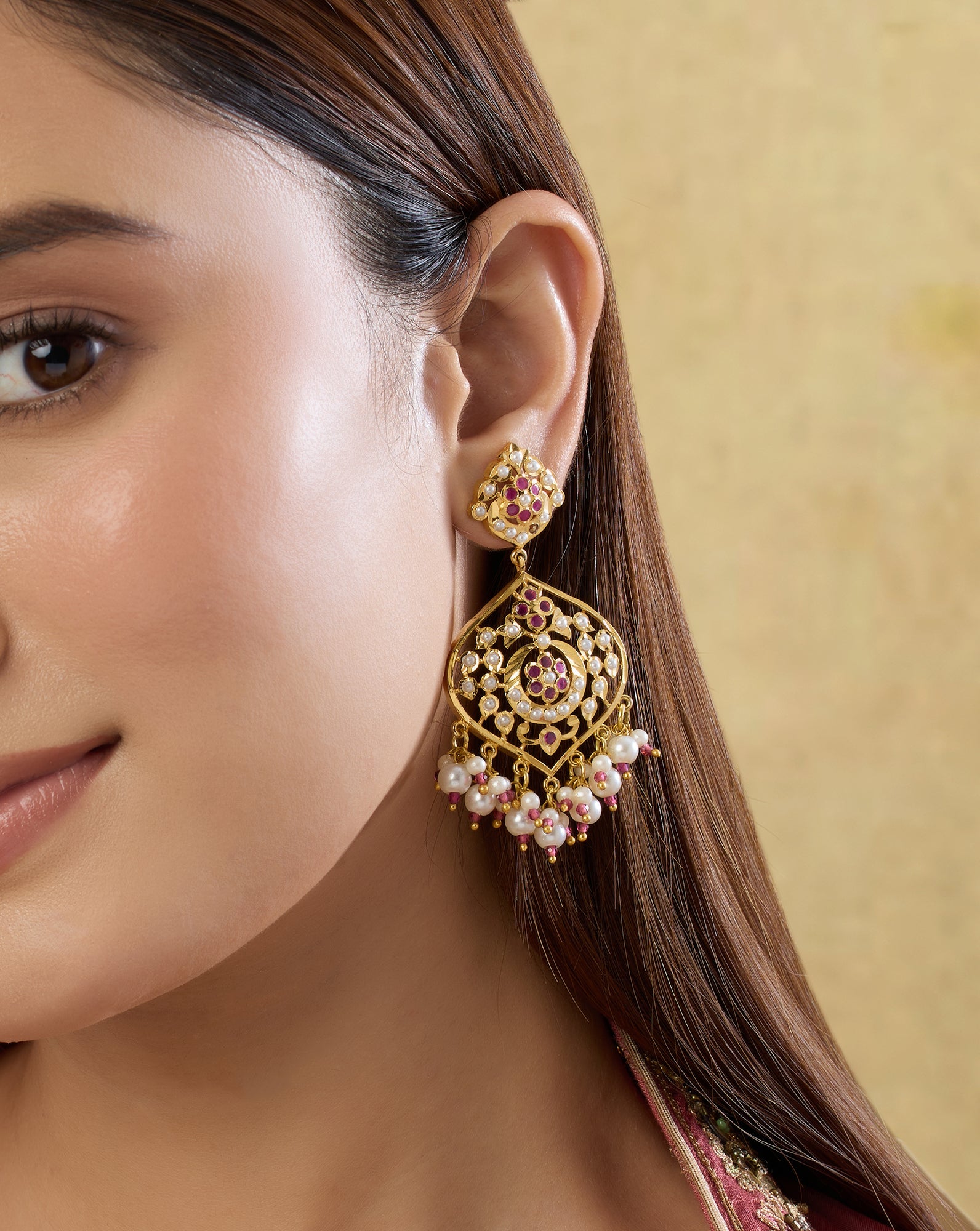 Parisha Jadau Danglers