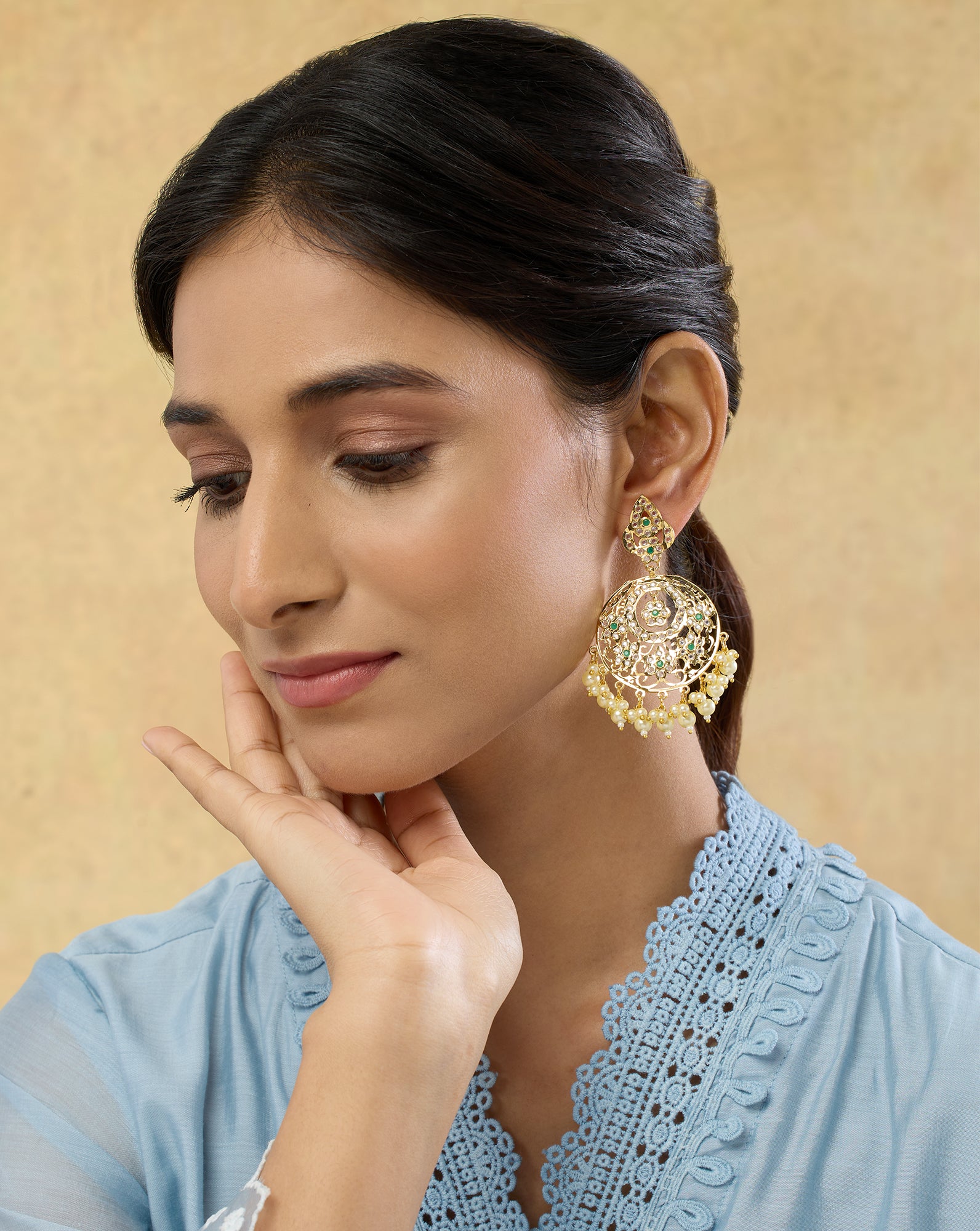 Nilvya Jadau Danglers