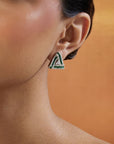 Hemira Green Zircon Studs