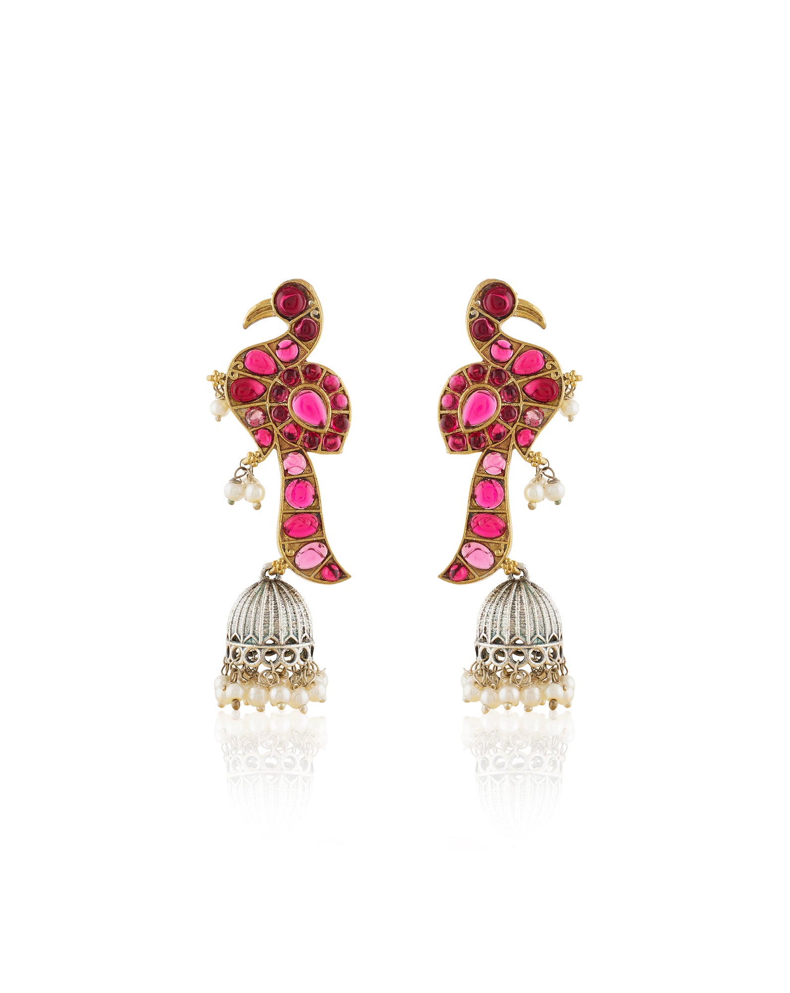 Morni Oxidised Ear Cuffs
