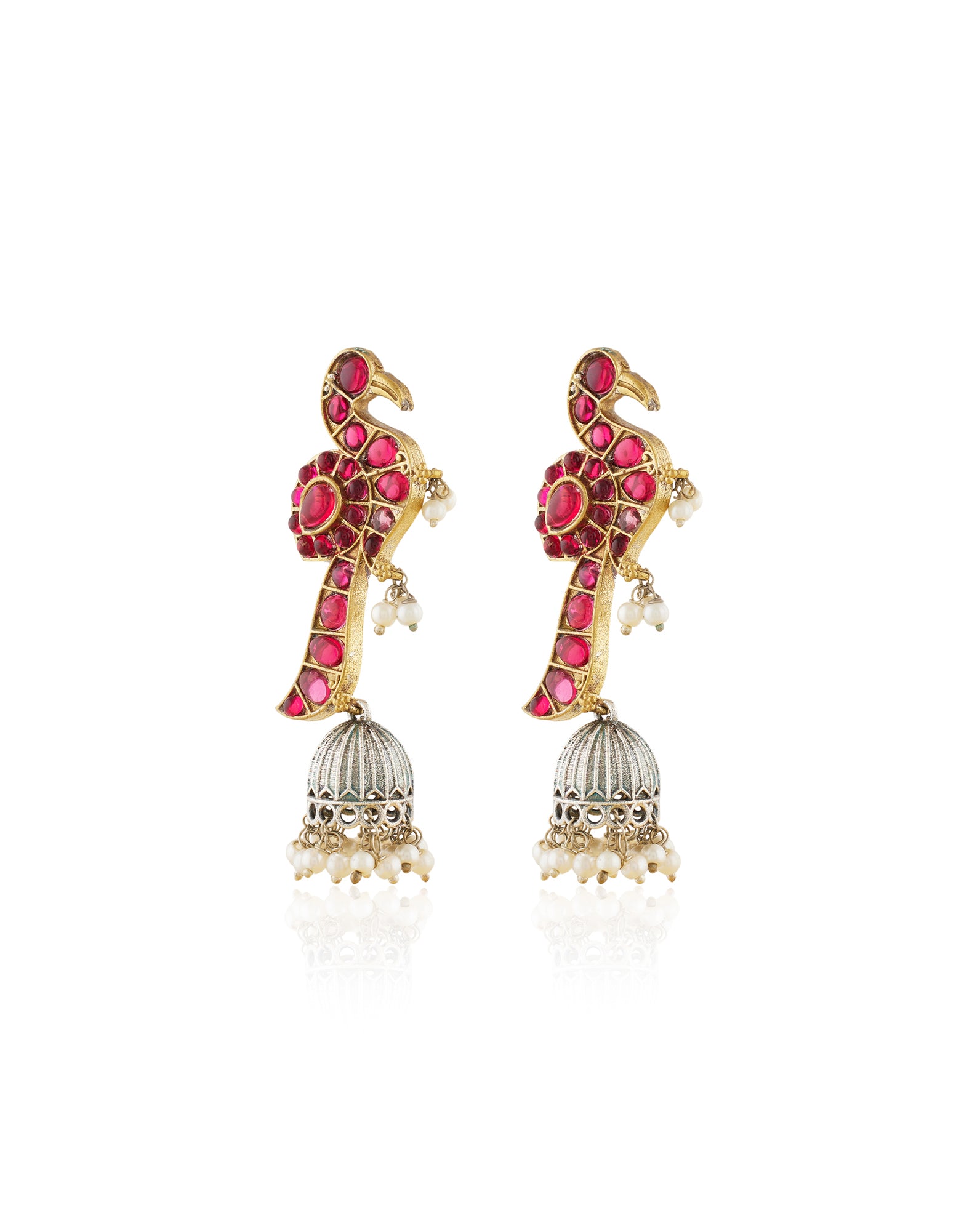 Morni Oxidised Ear Cuffs