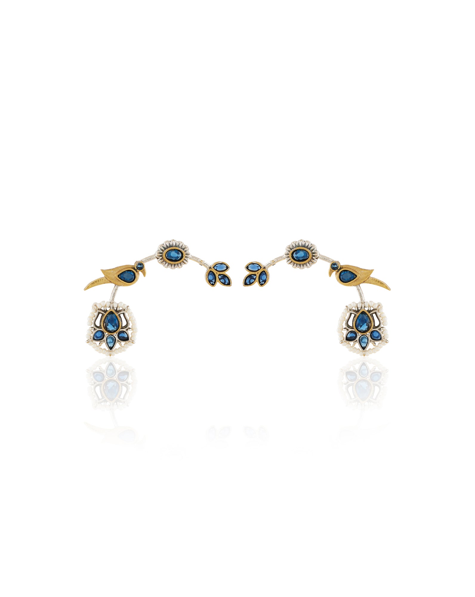 Panchee Oxidised Ear Cuffs