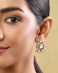 Keya Kundan Studs