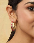 Nyra Kundan Hoops