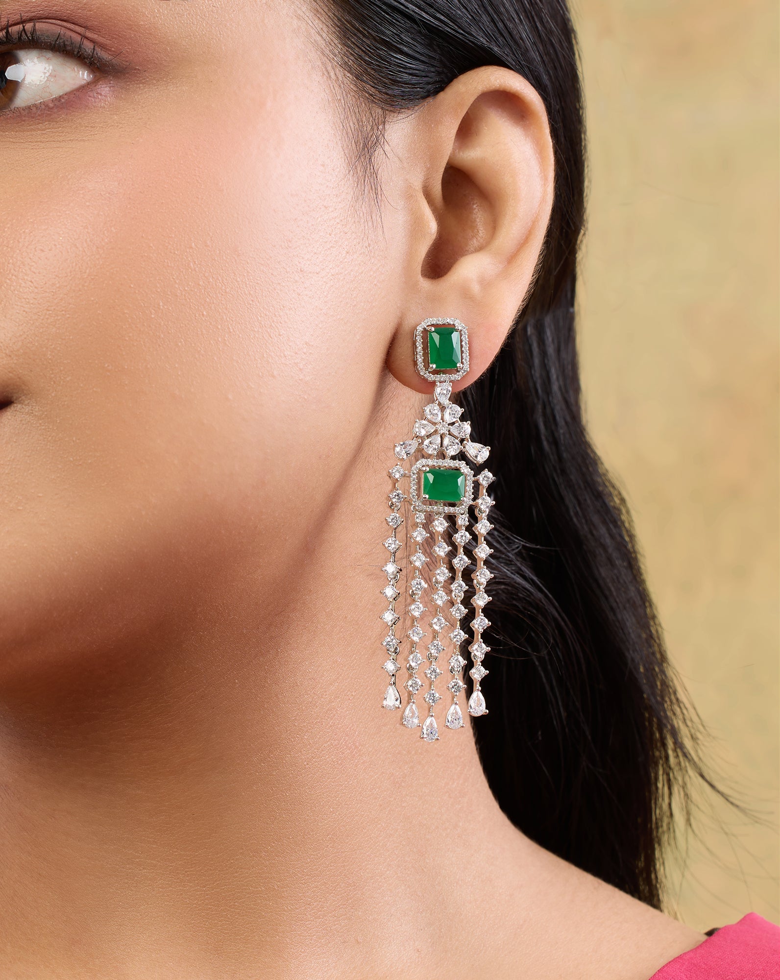 Shahrazad Zircon Danglers