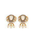 Iravati Kundan Polki Studs