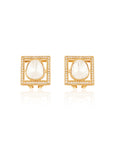 Aabhara Kundan Polki Studs
