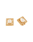 Aabhara Kundan Polki Studs