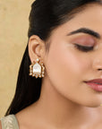 Cioraa Kundan Polki Studs
