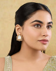 Cioraa Kundan Polki Studs