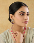 Guavarina Kundan Polki Studs