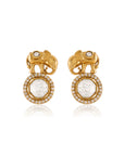 Kasira Kundan Polki Studs
