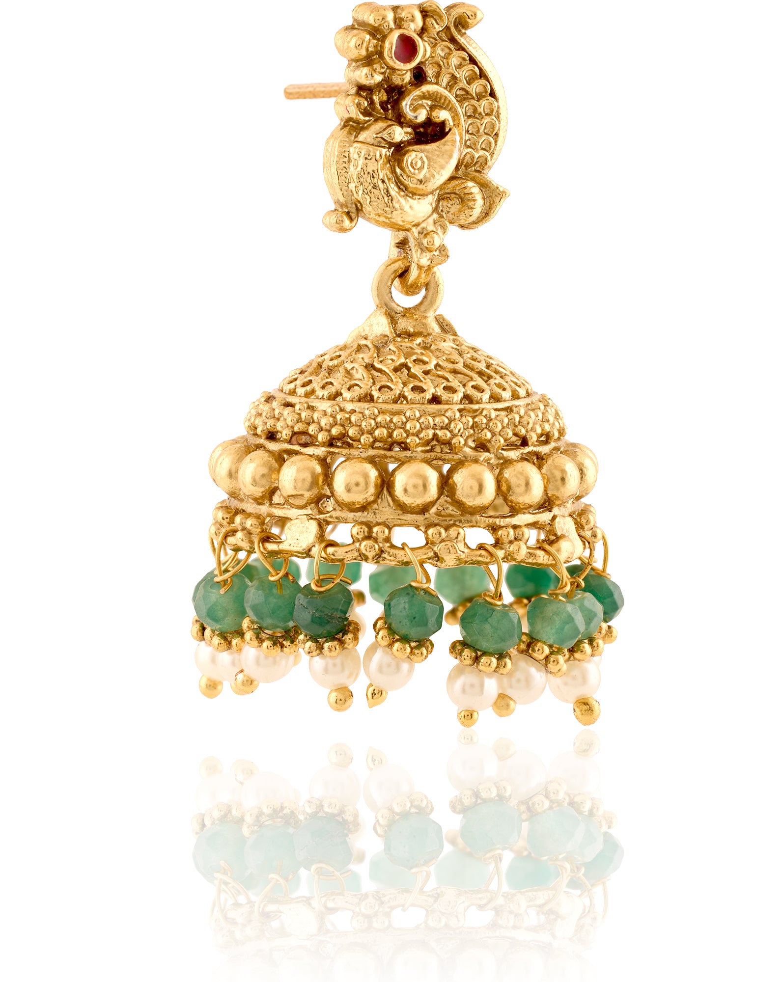 Sare Temple Jhumkas