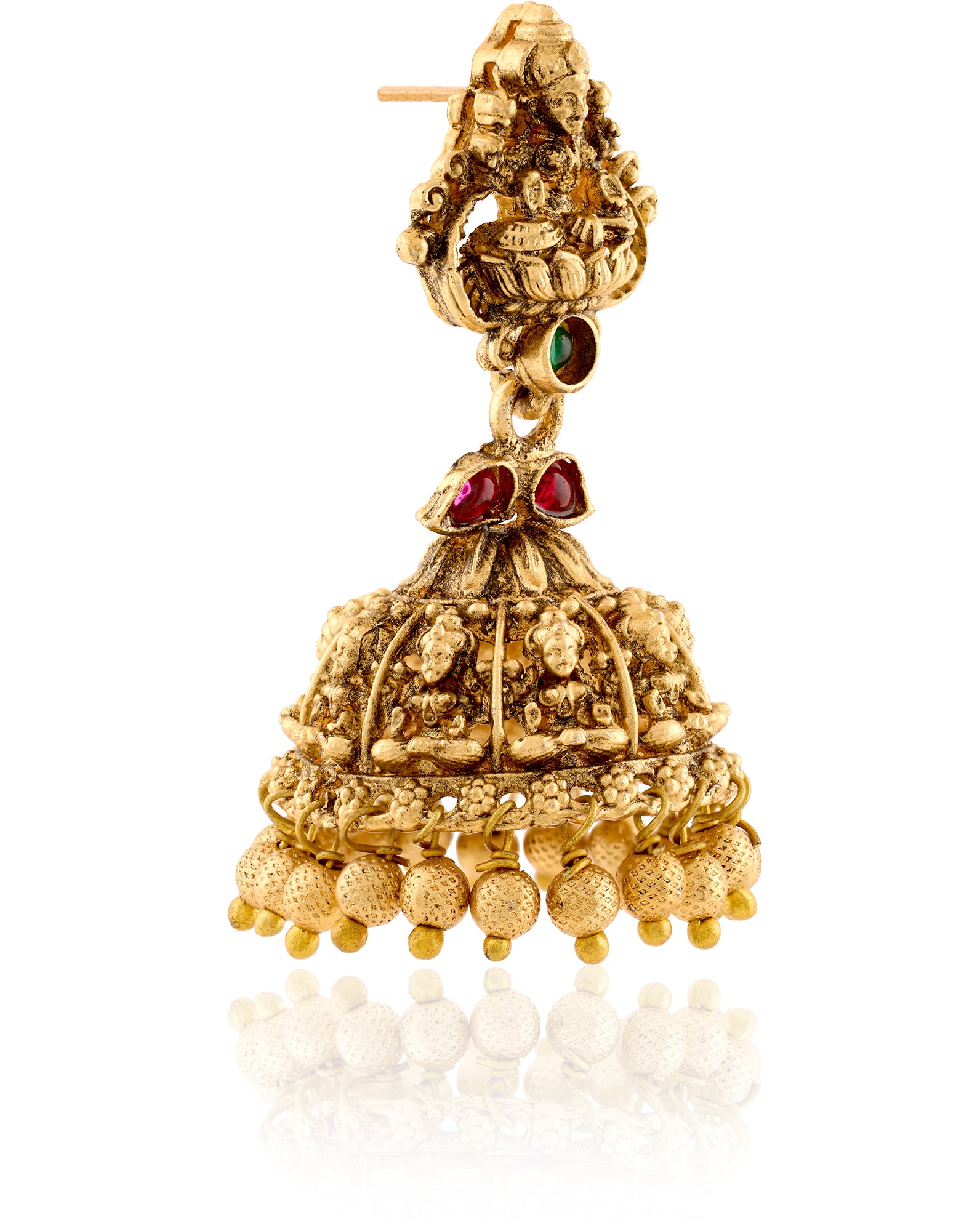 Sharvari Temple Jhumkas
