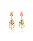 Svarn  Jadau Earrings
