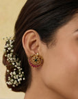 Svarniya Temple Earrings