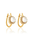 Kundan Minimal Gold Earrings