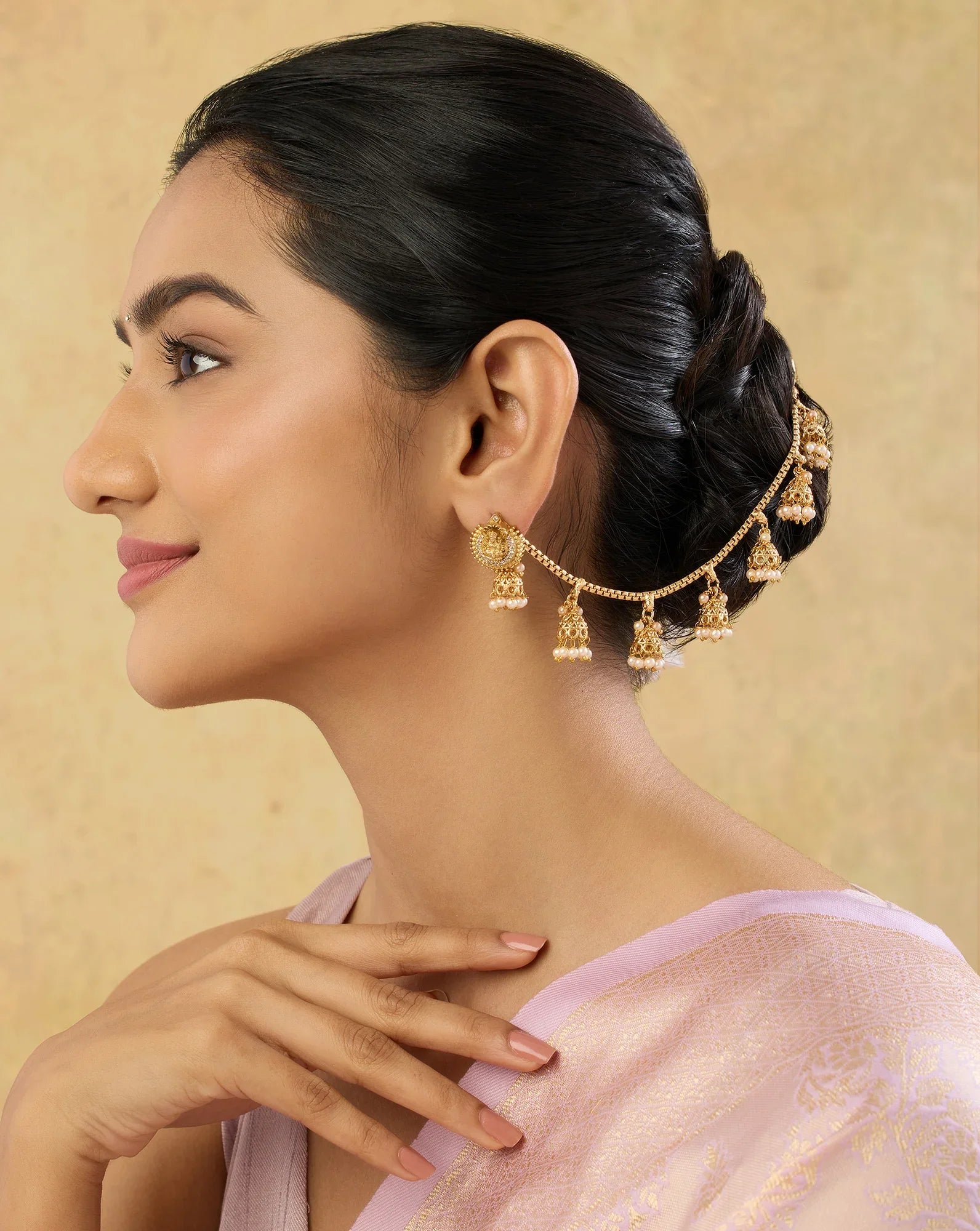 Rudranee Temple Ear Chain