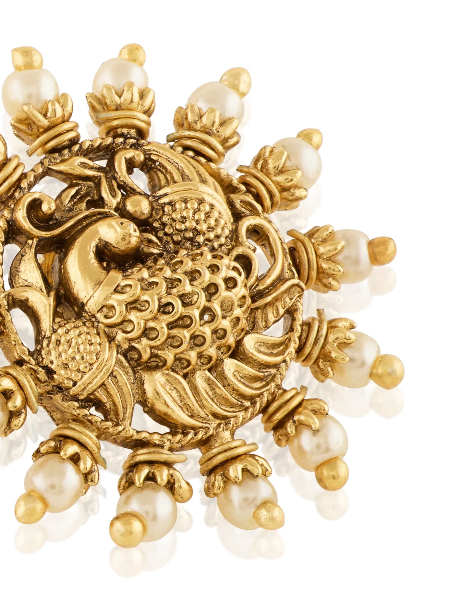Taniree Temple Stud Earrings