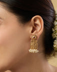 Reyani Temple Dangler Earrings