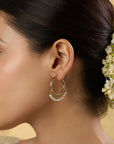 Elvani Temple Hoop Earrings