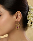 Sooraya Temple Dangler Earrings