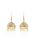 Kelara Temple Jhumka Earrings