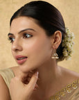 Kelara Temple Jhumka Earrings