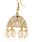 Kelara Temple Jhumka Earrings