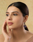 Navirir Temple Jhumka Earrings