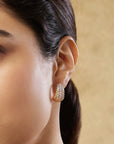 Olysha Zircon Hoop Earrings