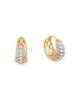 Olysha Zircon Hoop Earrings