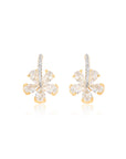 Sayoniya Zircon Stud Earrings