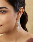 Leheena Zircon Dangler Earrings