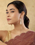 Leheena Zircon Dangler Earrings