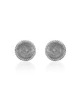 Pravisha Oxidised Silver Studs