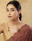 Ishvisha Temple Jhumka Earrings