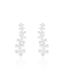 Nayvini Zircon Dangler Earrings