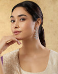 Nayvini  Zircon Dangler Earrings