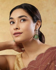Ronika Kundan Polki Dangler Earrings
