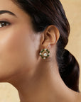 Selvini Kundan Polki Stud Earrings