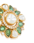 Selvini Kundan Polki Stud Earrings