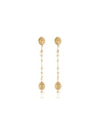 Navinae Kundan Polki Dangler Earrings