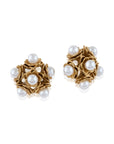 Zianira Kundan Polki Stud Earrings