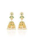 Patra Jadau Jhumki Earrings