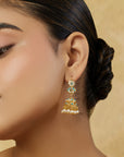 Naihira Jadau Jhumki Earrings