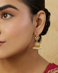 Nipra Jadau Jhumki Earrings
