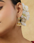 Neeha Jadau Jhumki Earrings