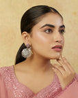 Omshi Oxidised Dangler Earrings